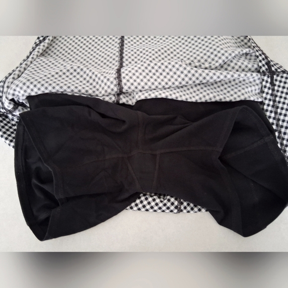 Talbots/ Stylish Black and White Checkered Skort/ Size US M - Picture 7 of 9